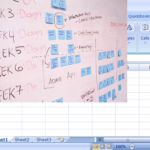 Project Schedule using MS Excel.